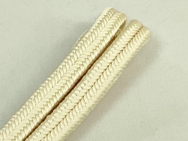 平和屋着物●極上 有職組紐道明 帯締め 冠組 砥粉色 宮内庁御用 国立博物館御用 東京芸術大学御用 逸品 未使用 DZAA11909kh6