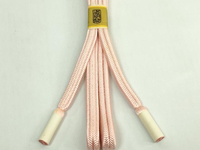 平和屋着物●極上 有職組紐道明 帯締め 冠組 肉色 宮内庁御用 国立博物館御用 東京芸術大学御用 逸品 未使用 DZAA11916kh6