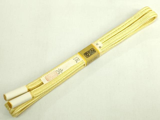 平和屋着物●極上 有職組紐道明 帯締め 冠組 浅黄 宮内庁御用 国立博物館御用 東京芸術大学御用 逸品 未使用 DZAA11947kh6