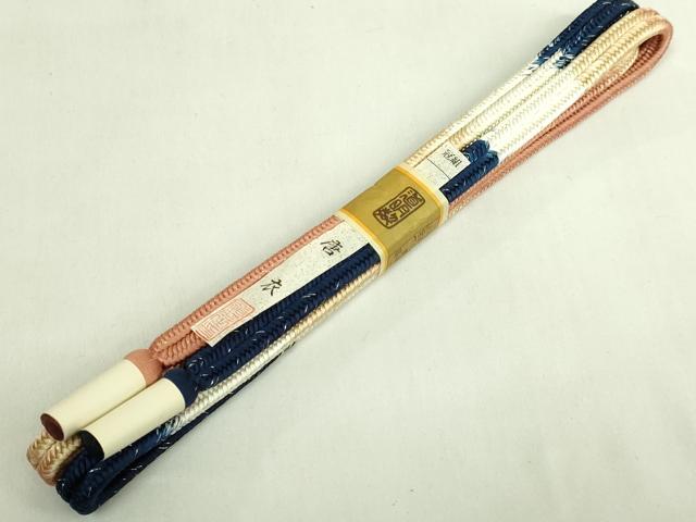 平和屋着物●極上 有職組紐道明 帯締め 冠組 唐衣 金糸 宮内庁御用 国立博物館御用 東京芸術大学御用 逸品 未使用 DZAA11957kh6
