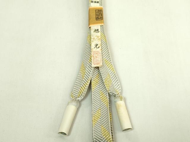 平和屋着物●極上 有職組紐道明 帯締め 笹浪組 旭光 金糸 宮内庁御用 国立博物館御用 東京芸術大学御用 逸品 未使用 DZAA11984kh6