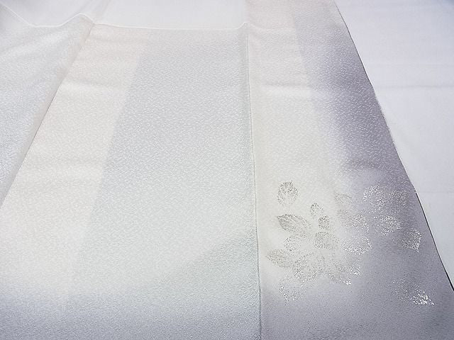 平和屋本店■極上 金彩友禅 卓越技能者・名工・和田光正 訪問着 仏桑花 ハイビスカス 暈し染め 金銀彩 逸品 DZAA1201kh4 - 平和屋