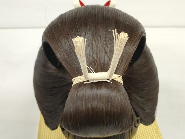 平和屋本店●極上 和装小物 和装鬘 日本髪 文金高島田 花嫁 婚礼 白無垢 日本舞踊 ケース付き Sサイズ 逸品 DZAA12023kh6