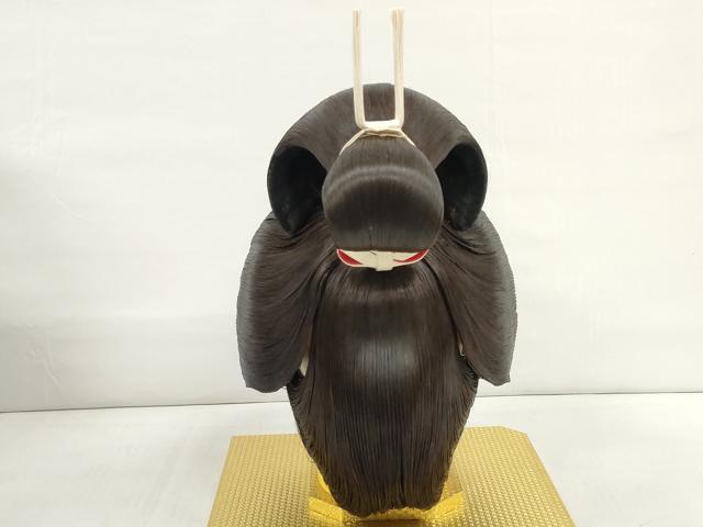 平和屋本店●極上 和装小物 和装鬘 日本髪 文金高島田 花嫁 婚礼 白無垢 日本舞踊 ケース付き Sサイズ 逸品 DZAA12024kh6