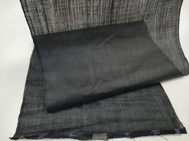 平和屋本店●極上　夏物　重要無形文化財　本場宮古上布　苧麻　反物　着尺　十字絣　逸品　未使用　DZAA12026kh6 平和屋本店○極上 夏物 重要無形文化財 本場宮古上布 苧麻 反物 着尺