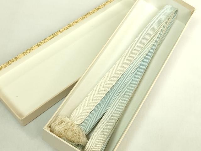 平和屋着物●極上 有職組紐道明 帯締め 笹浪組 金糸 宮内庁御用 国立博物館御用 東京芸術大学御用 逸品 DZAA12070kh6