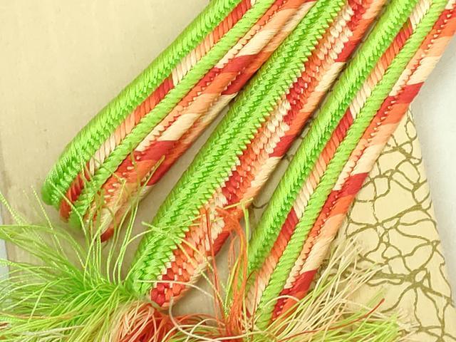 平和屋着物●極上 有職組紐道明 帯締め 畝組 宮内庁御用 国立博物館御用 東京芸術大学御用 逸品 DZAA12076kh6