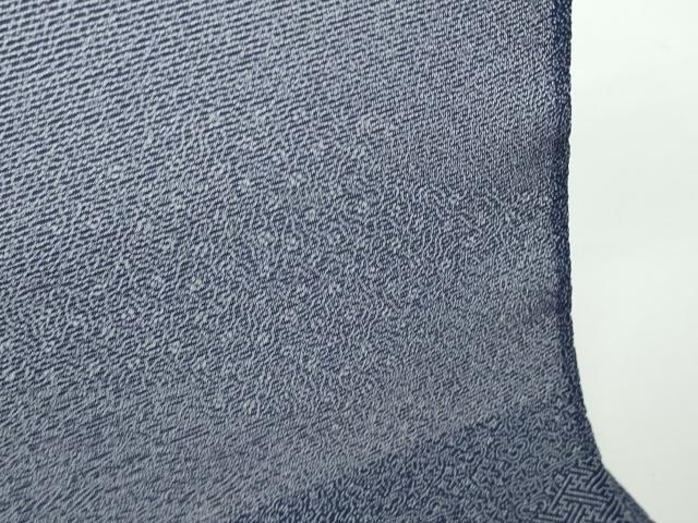 平和屋着物●極上 夏物 両面江戸小紋 反物 着尺 駒絽 作家物 五泉 寄せ小紋柄×鮫小紋柄 逸品 未使用 DZAA12171kh6