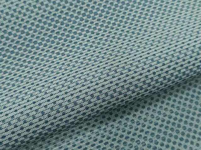 平和屋着物●極上 夏物 小紋 反物 着尺 駒絽 伊と幸 霞文 逸品 未使用 DZAA12175kh6