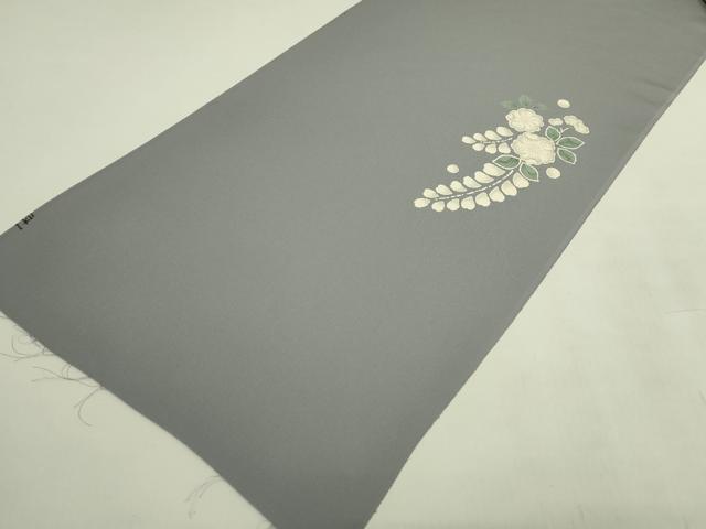 平和屋本店●極上 小紋 反物 着尺 金通し地 八掛付き 逸品 未使用 DZAA12284kh6