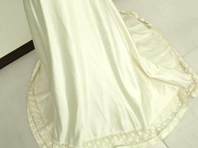 平和屋本店●極上 ウェディングドレス 婚礼 結婚式 披露宴 花嫁 演奏会 発表会 LORETTA レース 刺繍 逸品 DZAA12377kh6