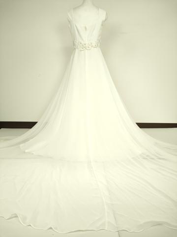 平和屋本店●極上 ウェディングドレス 婚礼 結婚式 披露宴 花嫁 レース 花 elieca 逸品 DZAA12397kh6
