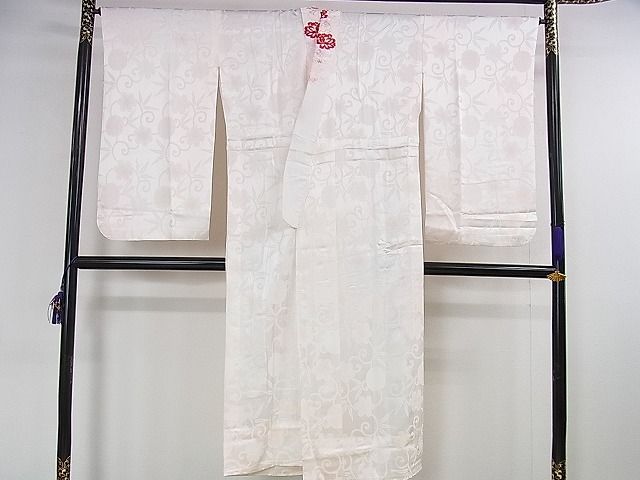 平和屋本店■極上 京都老舗銘店・に志田 小振袖・長襦袢(無双仕立て)セット 絞り雲に蝶 浅葱色地 たとう紙付き 逸品 DZAA1281kh4 - 平和屋