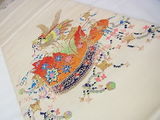 平和屋本店■極上 龍村平蔵製 本袋帯 千代の冠錦 金糸 逸品 DZAA1524kh4 - 平和屋