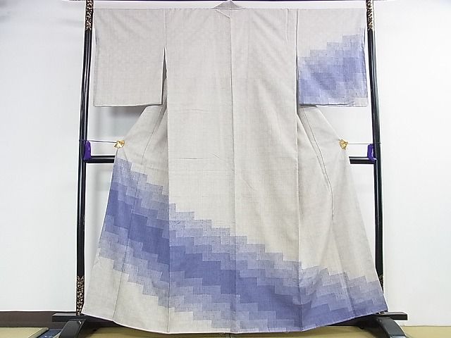 平和屋本店■極上 訪問着 紬地 高島屋扱い 逸品 未使用 DZAA1658kh4 - 平和屋