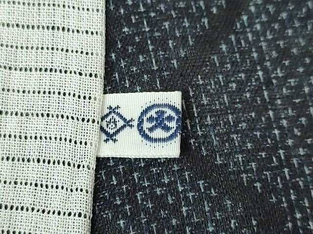 平和屋本店■極上 夏物 重要無形文化財 本場宮古上布 苧麻 吉祥文 小大丸 たとう紙付き 逸品 未使用 DZAA1831kh4 - 平和屋