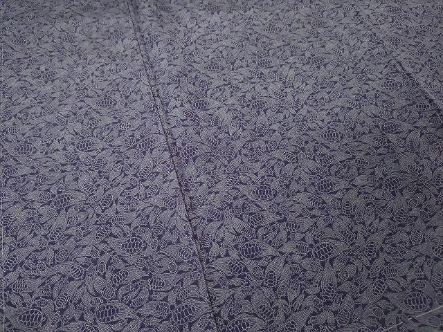 平和屋本店■極上 人間国宝 小宮康孝 江戸小紋 蓑亀 逸品 未使用 DZAA1945kh4 - 平和屋