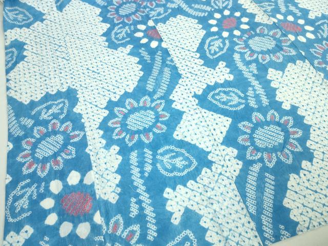 平和屋本店■極上 夏物 浴衣 有松鳴海絞り 向日葵 ひまわり 綿 逸品 DZAA20152kh5