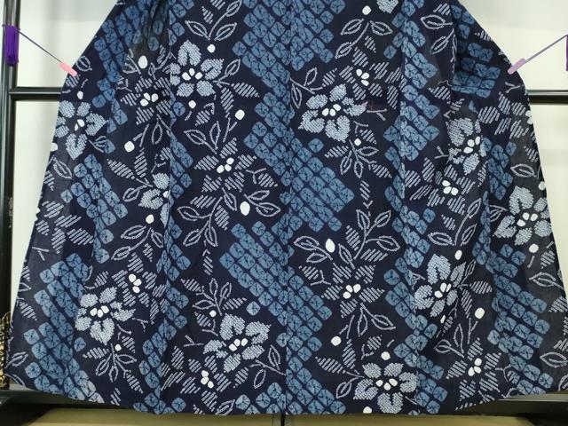 平和屋着物∴極上 夏物 浴衣 有松鳴海絞り 花間道 綿 逸品 DZAA20253kh5