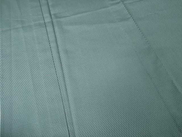 平和屋本店■極上 男性 紬 単衣 市松綾織 御召御納戸色 逸品 DZAA2030kh4 - 平和屋