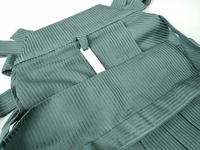 平和屋本店■極上 夏物 男性 馬乗袴 縦絽 藍鼠色 逸品 DZAA2034kh4 - 平和屋