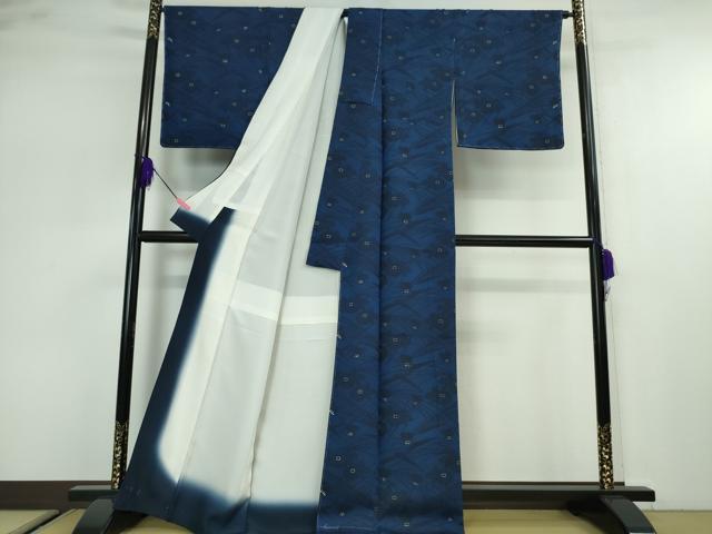 平和屋本店■希少 人間国宝 玉那覇有公 本場琉球紅型 小紋 菊 夏虫 逸品 未使用 DZAA2049kh4 - 平和屋