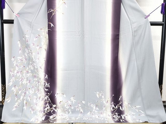 平和屋本店■極上 訪問着 雪の下 ユキノシタ 暈し染め 逸品 未使用 DZAA2120kh4 - 平和屋