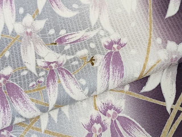 平和屋本店■極上 訪問着 雪の下 ユキノシタ 暈し染め 逸品 未使用 DZAA2120kh4 - 平和屋