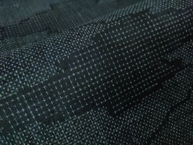 平和屋本店■極上 夏物 重要無形文化財 本場宮古上布 苧麻 霞文 逸品 DZAA2206kh4
