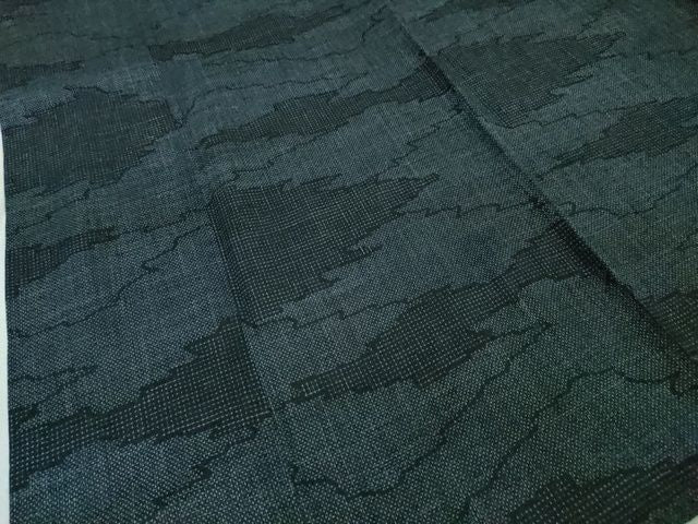平和屋本店■極上 夏物 重要無形文化財 本場宮古上布 苧麻 霞文 逸品 DZAA2206kh4 - 平和屋