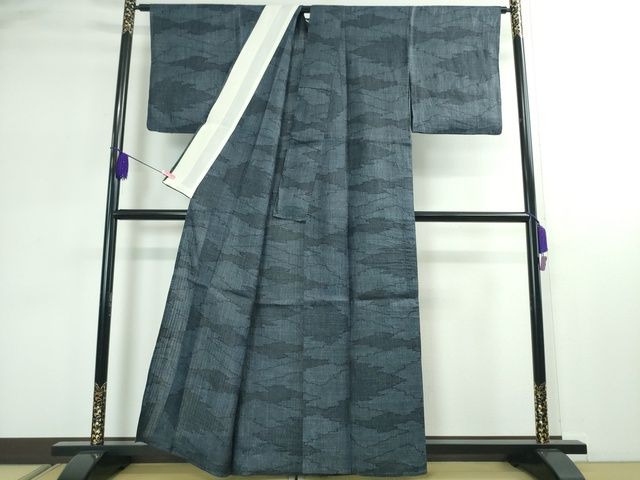 平和屋本店■極上 夏物 重要無形文化財 本場宮古上布 苧麻 霞文 逸品 DZAA2206kh4 - 平和屋