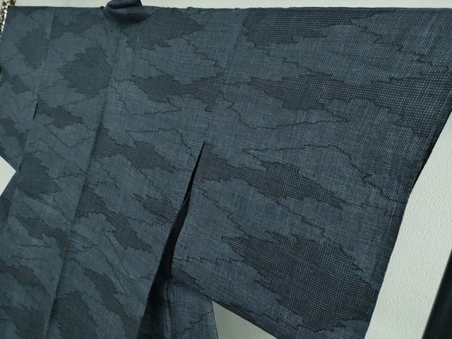 平和屋本店■極上 夏物 重要無形文化財 本場宮古上布 苧麻 霞文 逸品 DZAA2206kh4 - 平和屋