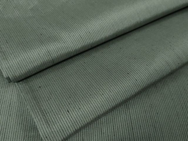 平和屋本店■極上 夏物 男性 紗紬 キングサイズ 豆がら茶色地 逸品 DZAA2222kh4 - 平和屋