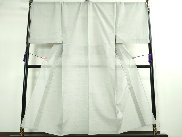 平和屋本店■極上 夏物 男性 夏大島 白大島 キングサイズ 逸品 DZAA2247kh4 - 平和屋