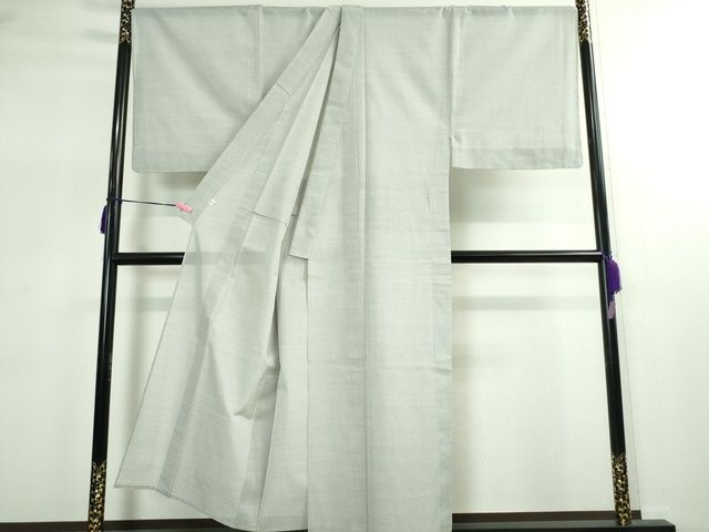 平和屋本店■極上 夏物 男性 夏大島 白大島 キングサイズ 逸品 DZAA2247kh4 - 平和屋