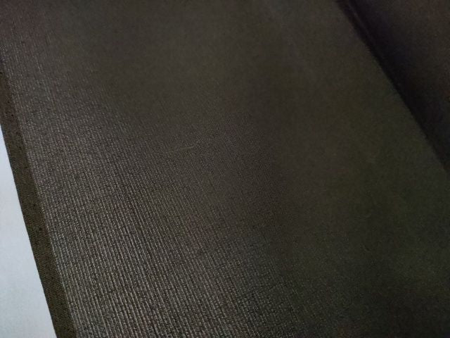 平和屋本店■極上 夏物 男性 夏お召 赤墨色 キングサイズ 逸品 DZAA2248kh4 - 平和屋