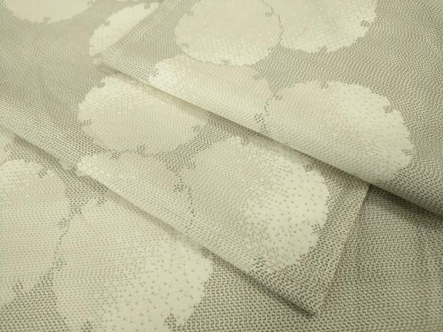 平和屋本店■極上 夏物 大島紬 夏大島 雪輪重ね 逸品 未使用 DZAA2567kh5 - 平和屋