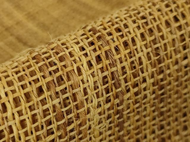 平和屋本店■極上 夏物 古代原始布 科布 八寸名古屋帯 逸品 未使用 DZAA2599kh5 - 平和屋