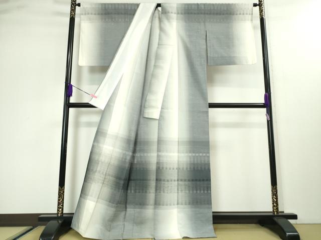 平和屋本店■極上 訪問着 単衣 花織 紬地 逸品 DZAA3094kh5 - 平和屋
