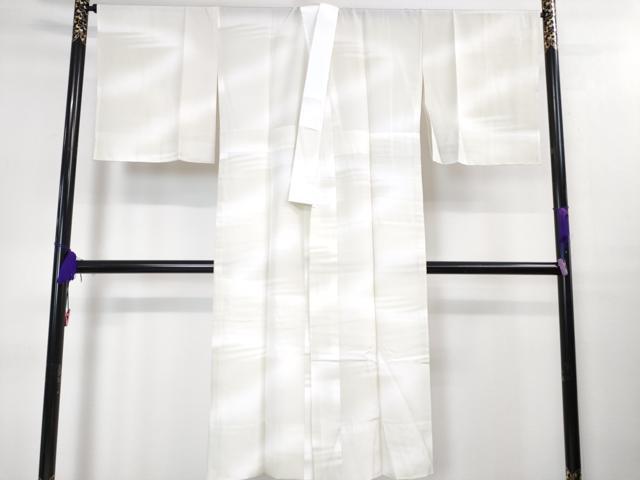 平和屋本店■極上 訪問着・長襦袢(無双仕立て)・袋帯 3点セット 駒刺繍 道長正倉院花文 淡藤色地 反端付き 逸品 未使用 DZAA3276kh5