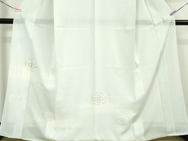平和屋本店■極上 夏物 訪問着 絽 花菱 銀彩 逸品 未使用 DZAA3414kh5 - 平和屋
