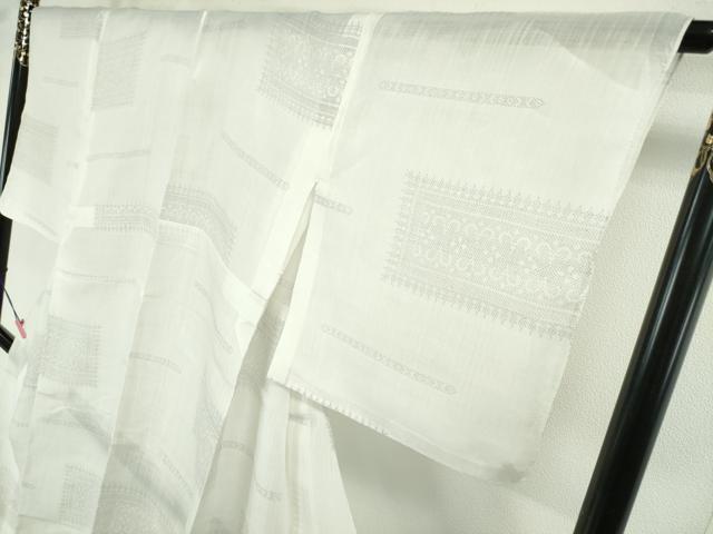 平和屋本店■最高級 夏物 重要無形文化財 越後上布 逸品 未使用 DZAA3701kh5