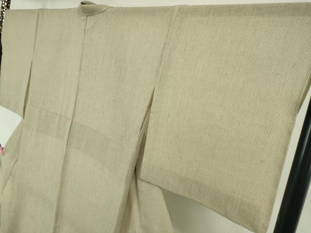 平和屋本店■希少 夏物 結城紬 夏結城 奥順謹製 織・青木静子 証紙付き 逸品 未使用 DZAA3719kh5