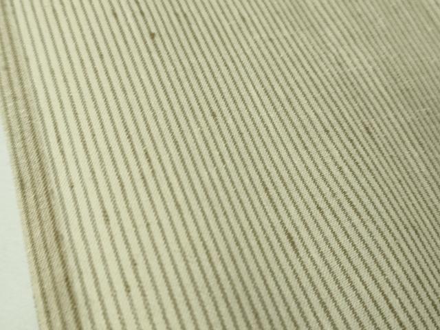 平和屋本店■希少 夏物 結城紬 夏結城 奥順謹製 織・青木静子 証紙付き 逸品 未使用 DZAA3719kh5