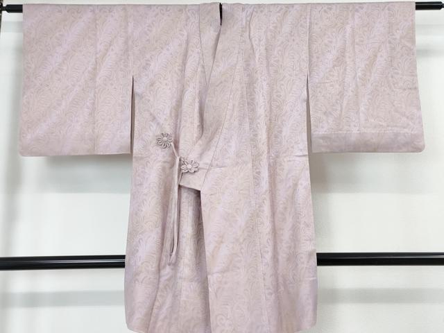 平和屋本店■極上 道中着 スリーシーズン 春夏秋 塵除け ロング丈 唐草紋紗 暈し染め 逸品 DZAA3828kh5