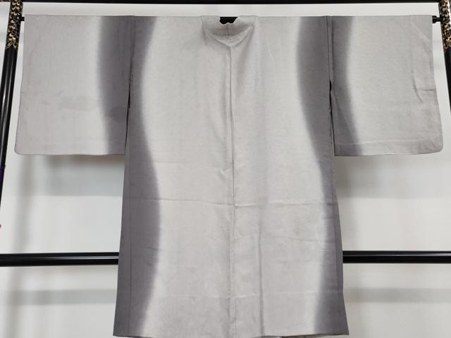 期間限定セール20%off■極上 BANKAN わものや 長羽織 スリーシーズン 春夏秋 塵除け ロング丈 唐草紋紗 暈染め 反端・残布付 DZAA3840kh5