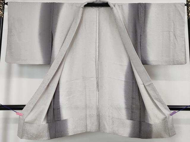 期間限定セール20%off■極上 BANKAN わものや 長羽織 スリーシーズン 春夏秋 塵除け ロング丈 唐草紋紗 暈染め 反端・残布付 DZAA3840kh5