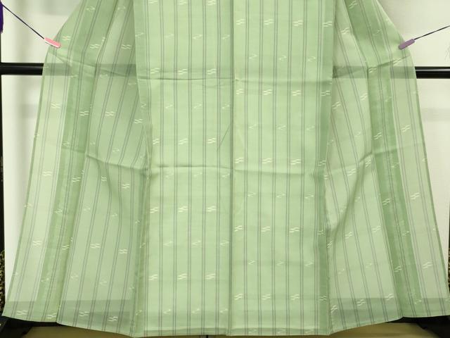 平和屋本店■極上 夏物 本場琉球絣 夏琉球 手括り 手織 丸正織物謹製 野原ヨシ子作 証紙付き 逸品 DZAA3849kh5