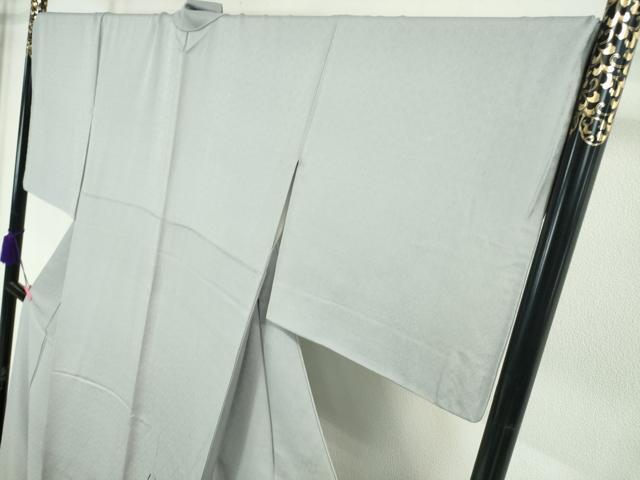 平和屋本店■極上 BANKAN わものや 付け下げ・袋帯(IKKI流 斉藤一騎 銀花仙)セット 蜘蛛 銀彩 パウダーブルー色地 逸品 DZAA3855kh5