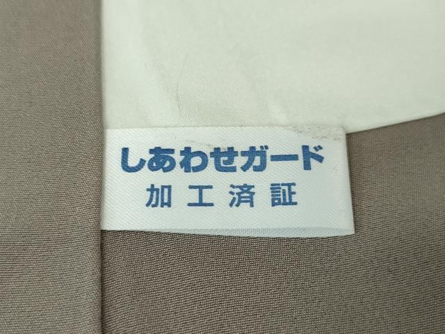 平和屋本店■極上 BANKAN わものや 付け下げ・袋帯(IKKI流 斉藤一騎 銀花仙)セット 蜘蛛 銀彩 パウダーブルー色地 逸品 DZAA3855kh5